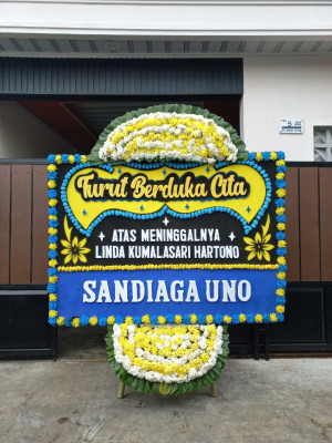Papan Bunga Duka di Bonan Dolok