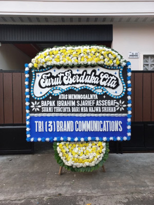 Papan Bunga Duka di Bonan Dolok
